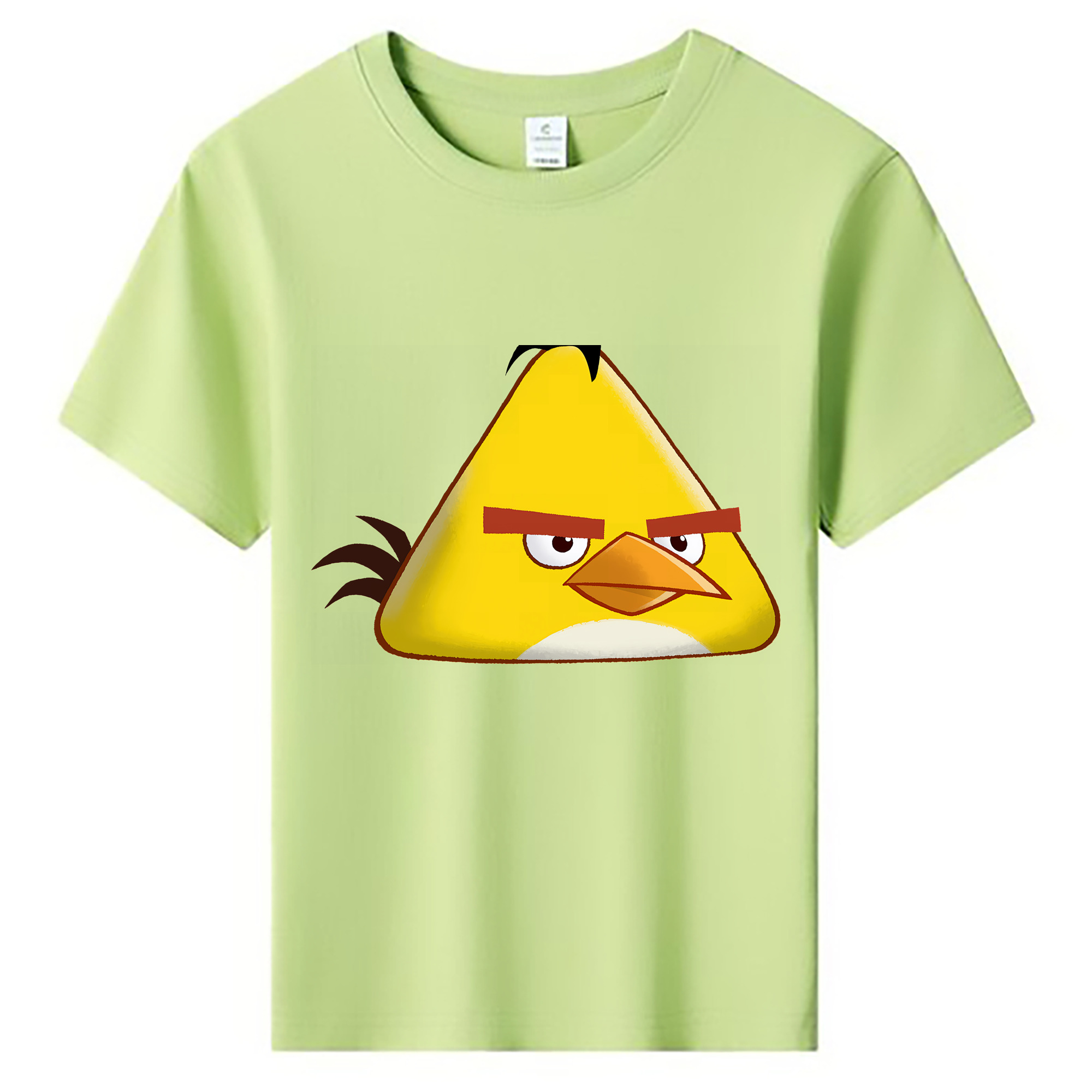 （画像用） Angry Birds アングリーバード 綿100％キッズTシャツ（フロントプリント）